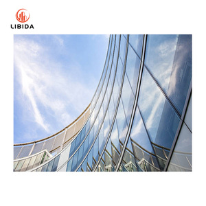 Thông Gió đơn vị thanh nhôm khung cấu trúc kính Rèm tường ốp hệ thống thiết kế Phục Hưng - Product Image 5