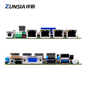 4 Lan Ports Firewall Motherboard Celeron J1900 E3845 DDR3 VGA HD1.4 Router Pfsense Network Security Industrial Mainboard - Product Image 2