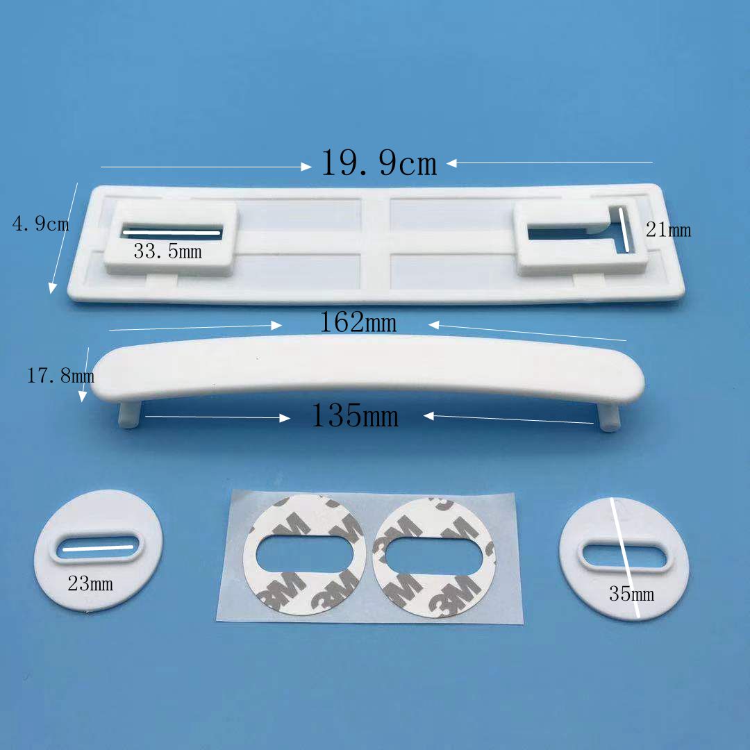 2026 Eco-Friendly Durable PP Plastic Handles for Paper Boxes with Colored Options and 25KG Capacity