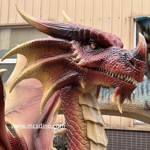 MCS-ANIMATRONIC YOUTH RED DRAGON - <span class=keywords><strong>Dinosaurio</strong></span> Artificial para Interiores y Exteriores - Product Image 2