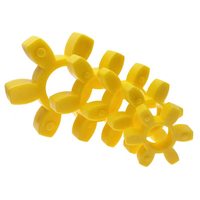 Almohadilla Amortiguadora Hexagonal en Forma de Estrella JAC JOONG ANG Estándar Marino MS, Material Flexible para Acoplamiento Marino CR