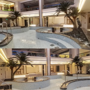 <span class=keywords><strong>Palmera</strong></span> Tropical Artificial Personalizada de 1m-8m, Planta Ornamental de Plástico y Fibra de Vidrio, <span class=keywords><strong>Palmera</strong></span> <span class=keywords><strong>Gigante</strong></span> Artificial para Hotel - Product Image 3
