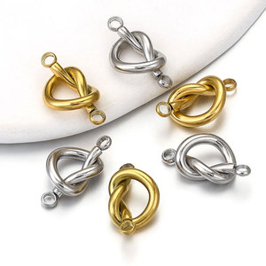 Dijes de Corazón con Zirconia y Piedra de Nacimiento de Acero Inoxidable 316L con Baño de Oro de 14k y 18k, Resistentes al Deslustre, con Doble Orificio para Fabricación de Joyas - Product Image 5