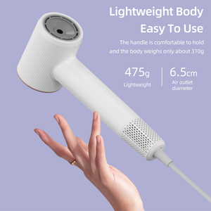 Secador de Pelo de Alta Velocidad, 110,000 RPM, para Mujeres y Hombres, Secado Rápido, 300 Millones de Iones Negativos, Control de Calor Inteligente - Product Image 1