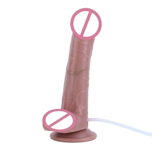 Realistic Squirting <b>Dildo</b> Penis Sliding Foreskin <b>Dildo</b> Big Cock Penetration Anal Vaginal Masturbation Strap on <b>Dildo</b> Sex Toys - Product Image 3