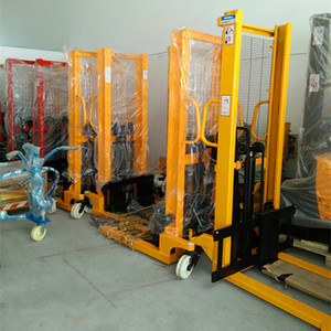 Apilador Manual Hidráulico de 1, 2 y 3 Toneladas, Vehículo de Manipulación y Elevación para Almacén, Ahorro de Mano de Obra en Carga y Descarga - Product Image 1