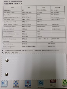 Không thấm nước <span class=keywords><strong>pvdf</strong></span> màng cấu trúc Lều gió kháng vải độ bền kéo Bìa mái của cấu trúc kiến trúc màng - Product Image 6