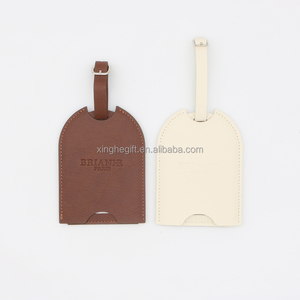White Full Color Print Custom Design Logo Travel Luggage Tags ID Label with <b>Strap</b> Name Adress Card Travel Bag <b>Suitcase</b> - Product Image 5