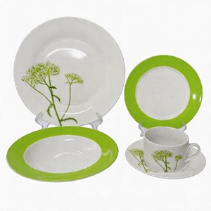 Vajillas de Porcelana China de Buena Calidad y Económicas - Platos Ecológicos Libres de BPA Aptos para Horno - Product Image 1