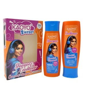 Kit de soin capillaire professionnel KAOYO à la carotte <span class=keywords><strong>et</strong></span> à la vitamine C, shampooing <span class=keywords><strong>et</strong></span> après-<span class=keywords><strong>shampoing</strong></span> anti-casse <span class=keywords><strong>et</strong></span> lissant pour tous types de cheveux - Product Image 1