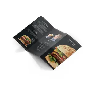 Catálogo de brochuras de introdução de produtos de exposição de serviço de impressão personalizada