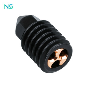 Buse en acier trempé Huasu 3D CHT3 à 3 trous en laiton à haut débit pour accessoires d'imprimante 3D - Product Image 1