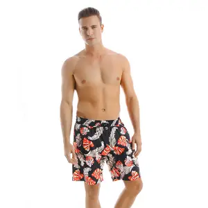 Mens Swim Trunks Quick Dry Swim Shorts With Pockets Board Shorts Men Sublimated Printing Swimwear Beach Shorts