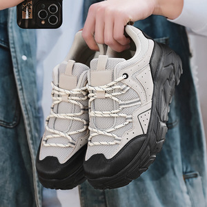 Nueva Tendencia Deportiva de Moda, Zapatillas Deportivas con Cordones, Transpirables, Casuales, con Suela Gruesa y Suave para Primavera y Otoño - Product Image 3
