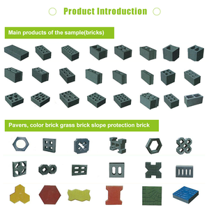 Máy làm gạch rỗng 2 lỗ Máy làm khối bê tông Máy làm gạch nhỏ - Product Image 4