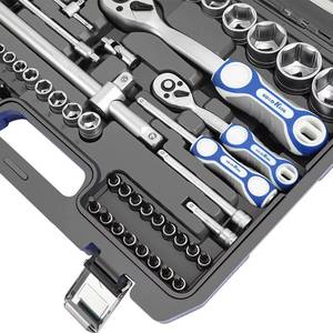 Ensemble d'outils Steeltreks, nouveau, 82 pièces, ensembles de réparation professionnels, outils à main pour la maison, avec boîte à outils en plastique - Product Image 5