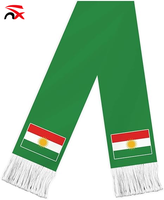 2026 Sport Kurdistan Décoration drapeau national Collier Porte-clés Capes Coques de téléphone pour événements sportifs