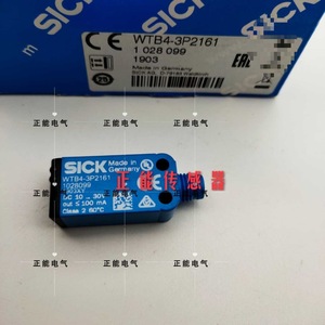 Capteur photoélectrique Sick Wtb4-3p2161 DC 10-30V Sortie 100mA Classe 2 60°C Fabriqué en Allemagne - Product Image 1