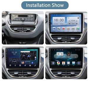 Lecteur DVD de voiture <span class=keywords><strong>Android</strong></span> pour <span class=keywords><strong>Peugeot</strong></span> <span class=keywords><strong>208</strong></span> <span class=keywords><strong>2015</strong></span> 2016 Navigation GPS de voiture Prise en charge de Carplay WIFI BT FM Stéréo Unité principale - Product Image 2