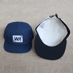 Gorras de 5 Paneles de Algodón para Hombre y <span class=keywords><strong>Mujer</strong></span>, Estilo Casual, Deportivo, con Etiqueta Tejida Personalizada de Alta Calidad, Logotipo y Visera Plana - Product Image 5