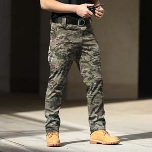 Pantalon cargo de sécurité imperméable multi-poches personnalisé pour l'extérieur à la mode résistant à l'usure - Product Image 2