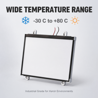 Qualitäts-LED-LCD-Hintergrundbeleuchtungseinheit in Maßanfertigung 7,7 Zoll Weiß OEM ODM Direktvertrieb Industrielles Display-Panel