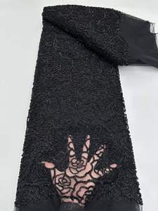 Voile Suisse Écologique en Dentelle Française pour Robes de Soirée, Vêtements, Chaussures, Sacs, Tissus de Mariage et d'Intérieur - Product Image 6