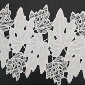 13.5cm Guipure Dentelle Tissu Garniture Polyester Fil Feuille Dentelle Conception pour Couture & Artisanat Modèle RC1627 - Product Image 3