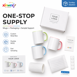 Taza <span class=keywords><strong>de</strong></span> Cerámica Personalizada, Kit <span class=keywords><strong>de</strong></span> Manualidades, Taza <span class=keywords><strong>de</strong></span> Café en Blanco al por Mayor con Marcadores <span class=keywords><strong>de</strong></span> Pintura al Óleo, Pinceles, Proveedor <span class=keywords><strong>de</strong></span> Empaques para Venta al por Menor - Product Image 3