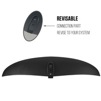 Logo Personnalisation Dockstart Aile Feuille Parawing Foiling Wingfoil Fly Surfboard Foilboard Feuille En Fiber De Carbone 1700 Hydrofoil Wing