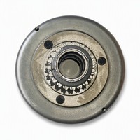 Ensemble de couvercle d'embrayage de moto pour Honda Wave125 C125 FUNEO TC125 en fonte et alliage d'aluminium