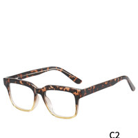Nouveau luxe de haute qualité, rétro élégant, montures optiques épaisses à jambes larges, montures de lunettes carrées en acétate
