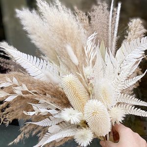 Arreglo <span class=keywords><strong>de</strong></span> Hierba <span class=keywords><strong>de</strong></span> Pampas Seca Natural - Decoración Rústica Boho para Bodas, Oficinas, Fiestas, Ramos <span class=keywords><strong>de</strong></span> <span class=keywords><strong>Novia</strong></span> y Damas <span class=keywords><strong>de</strong></span> Honor - Product Image 2