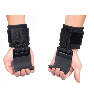 Gancho para Levantamiento de Pesas con Correas de Muñeca, Correa de Muñeca para Barra, Gancho de Gimnasio para Fitness, Correa de Levantamiento de Pesas, Powerlifting - Product Image 3