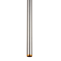 Luminaire suspendu industriel nordique minimaliste, petit et long, en argent, à économie d'énergie, pour restaurant, maison, usage intérieur