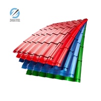ASTM A792 Material de construcción Color recubierto Galvalume hoja de techo de Metal corrugado TIA acero tiempo superficie técnica placa desgaste
