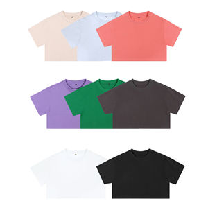 Camiseta recortada ligera de estilo veraniego sin esfuerzo para uso diario - Product Image 2