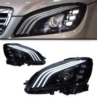 Pour Mercedes-Benz Classe C W204 07-10, ensemble de phares modifiés C300/260/200, mise à niveau avec lentille LED 12V