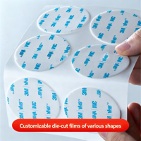3M Doppelseitiges Acryl-Schaumstoffband 1,1mm Wasserdicht Anti-UV Hochtemperaturbeständig Starkes Gestanztes Hochleistungs-Klebeband für Automobildekoration