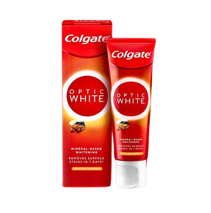 Pasta Dental Colgate Optic White con Minerales Volcánicos, Venta al por Mayor, para Blanquear los Dientes y Eliminar Manchas - Product Image 1