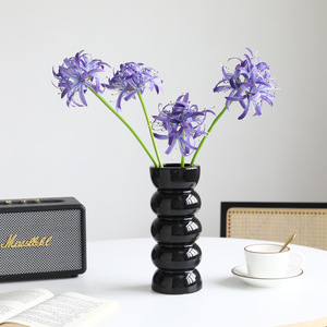 Artificial Spider Lilies Blue Purple <b>Silk</b> Flower High Simulation Home Decor Wedding Props - Product Image 1