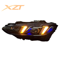 Pour BMW Série 4 G22 G82 G80 G26 Phare 21-25 Modifié avec feux de jour DRL Œil de serpent Jaune Blanc Effet Ombre Noire