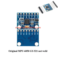 GY-521 MPU-6050 MPU6050 Modul Sensor Gyro 3 Sumbu + Modul Akselerometer 3 Sumbu MPU6050 6DOF