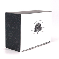 Boîte en carton personnalisée avec logo, nouveau design, pour cadeaux, foulards, serviettes, sous-vêtements, chaussettes, sous-vêtements en carton ondulé