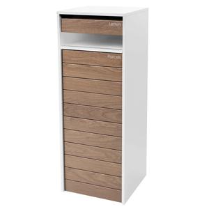 कस्टम फ्रीस्टैंडिंग पोस्ट मेलबॉक्स गैल्वेनाइज्ड स्टील लेटर बॉक्स बड़े पार्सल के लिए आउटडोर - Product Image 2