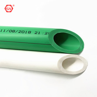 GA marque usine vente en gros PPR tuyau polypropylène ppr tuyau pour eau chaude et eau froide 20MM-160MM pn20 pn25
