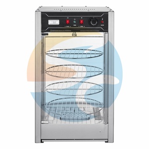 Nuova Vetrina Riscaldante per <span class=keywords><strong>Pizza</strong></span> a 4 Ripiani in Acciaio Inox di Grado Alimentare per Uso in Panetterie e Ristoranti - Product Image 4