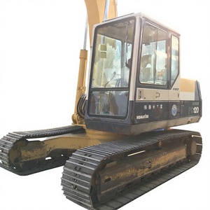 รถขุดไฮดรอลิกแบบตีนตะขาบ Komatsu PC120-5 pc120-6 pc130 pc110 มือสองสำหรับงานก่อสร้าง - Product Image 1