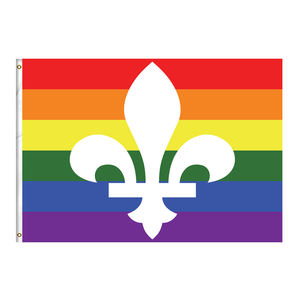 Bandiera Arcobaleno LGBT 3x5ft, Accessorio Decorativo Colorato per la Pace - Product Image 5