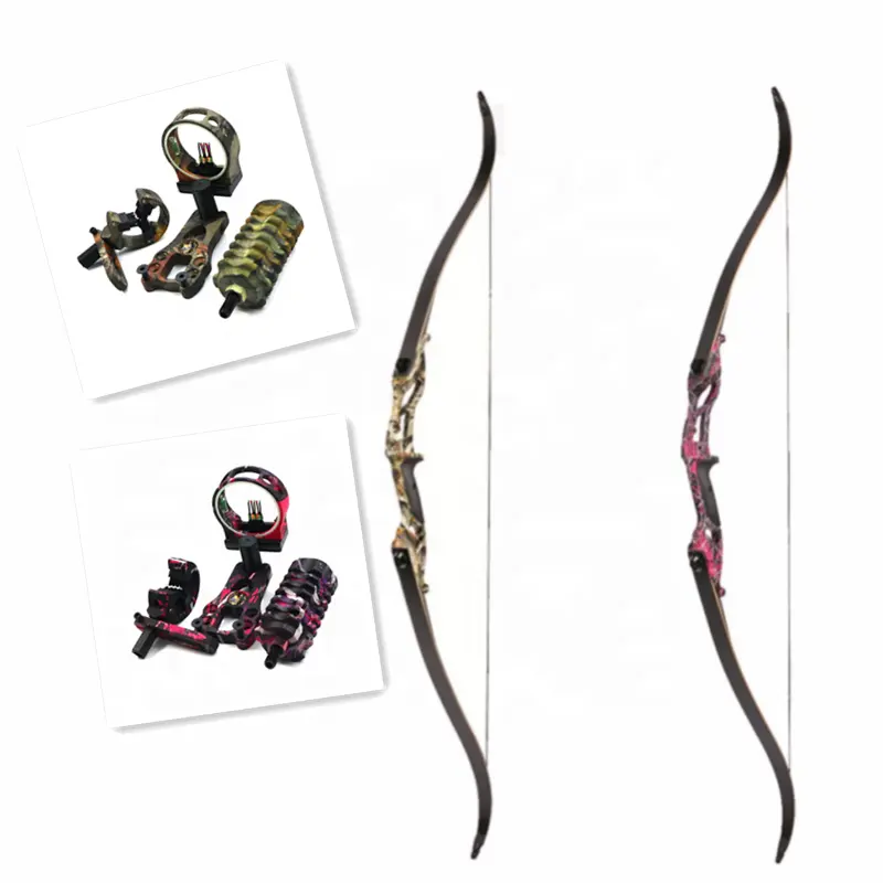 56 inches American Hunting Bow 30-50lbs Draw Weight FPS170-190 Recurve Bow Hunting Archery Bow Accessory